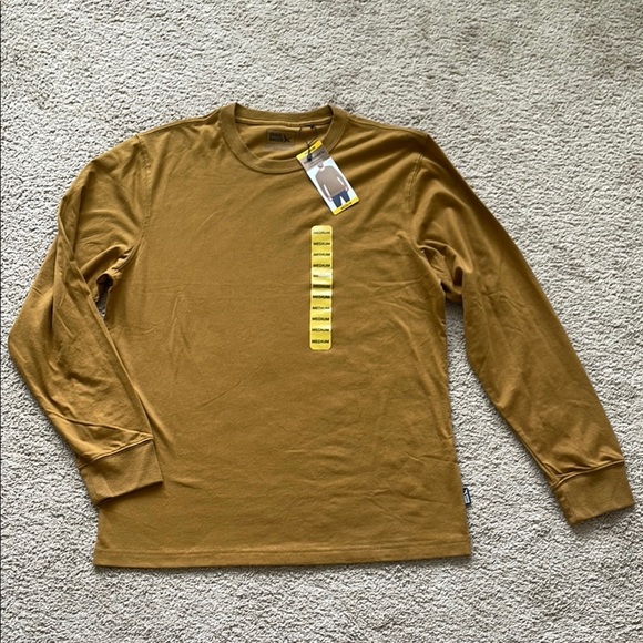 Eddie Bauer Other - Eddie Bauer NWT Men’s Long Sleeve Crew Neck Tee Sz M Tapenade Classic Fit Jersey